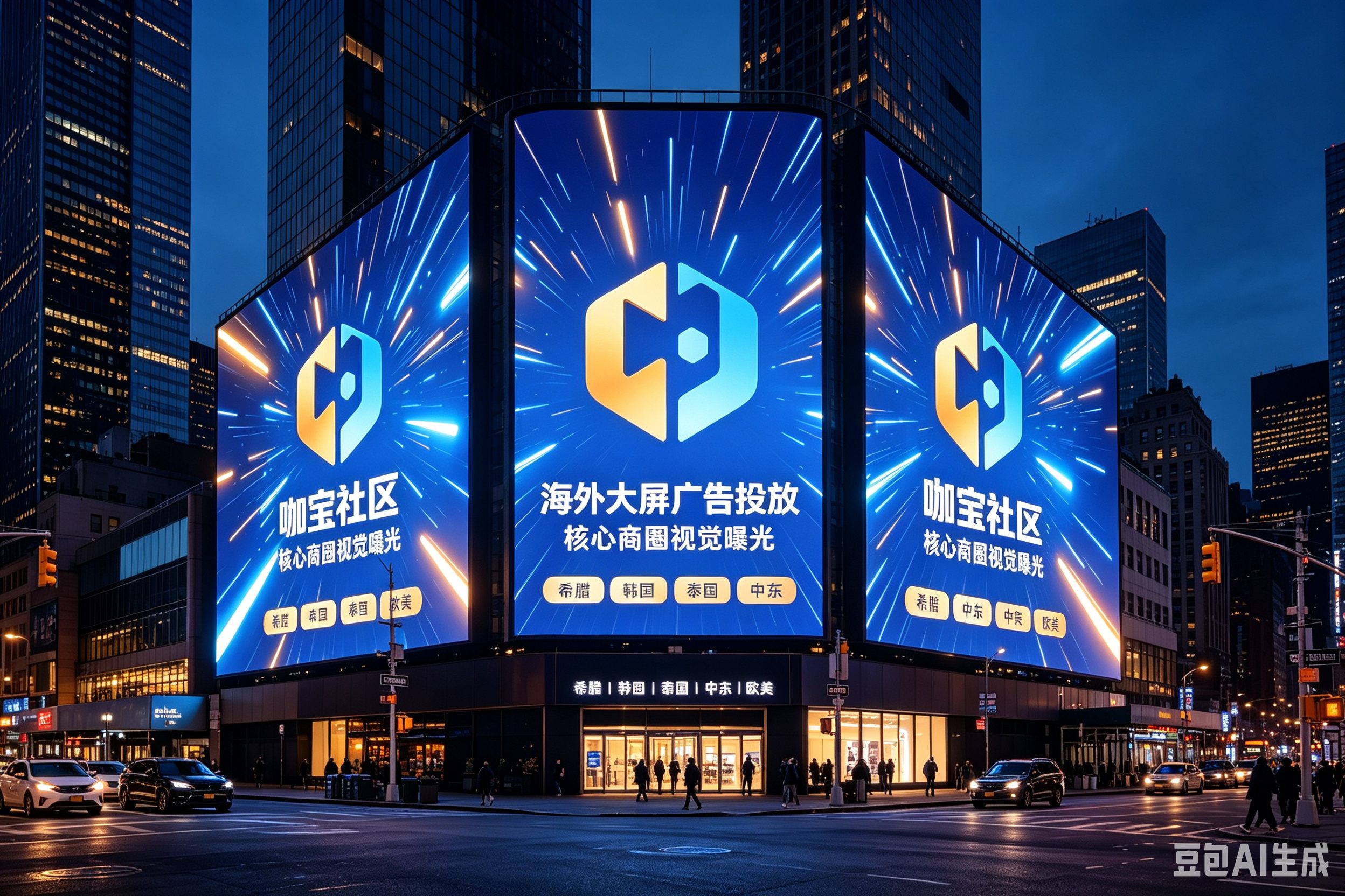 在咖宝社区的支持下,品牌广告在美国城市获得更大曝光 在咖宝社区的支持下,品牌广告在美国城市获得更大曝光